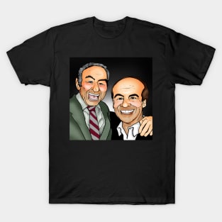 Tim Conway and Harvey Korman Caricature T-Shirt